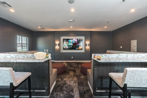 theater room at Monterey Ranch, Texas, 78749